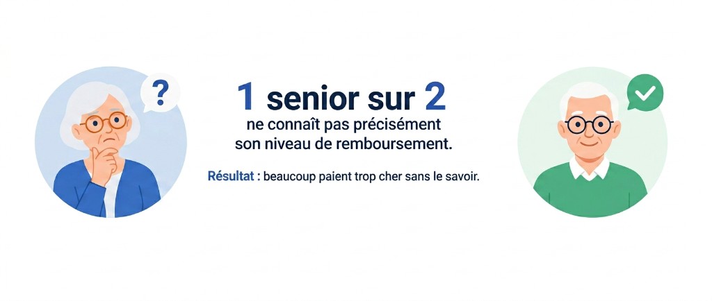 Illustration des besoins de santé pour assurance seniors